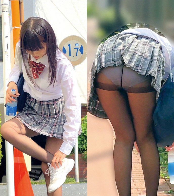 黒パンストミニスカちゃん oremo292